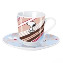 Набор кофейный "Snoopy Flower Strip" 12 см Состав Чашка, блюдце инфо 6461o.